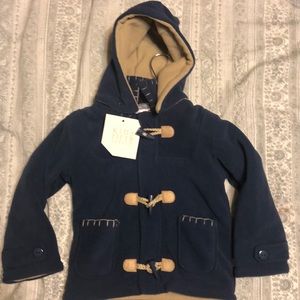 NWT Toddler fleece coat